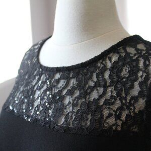 SLNY women's black dress - 8